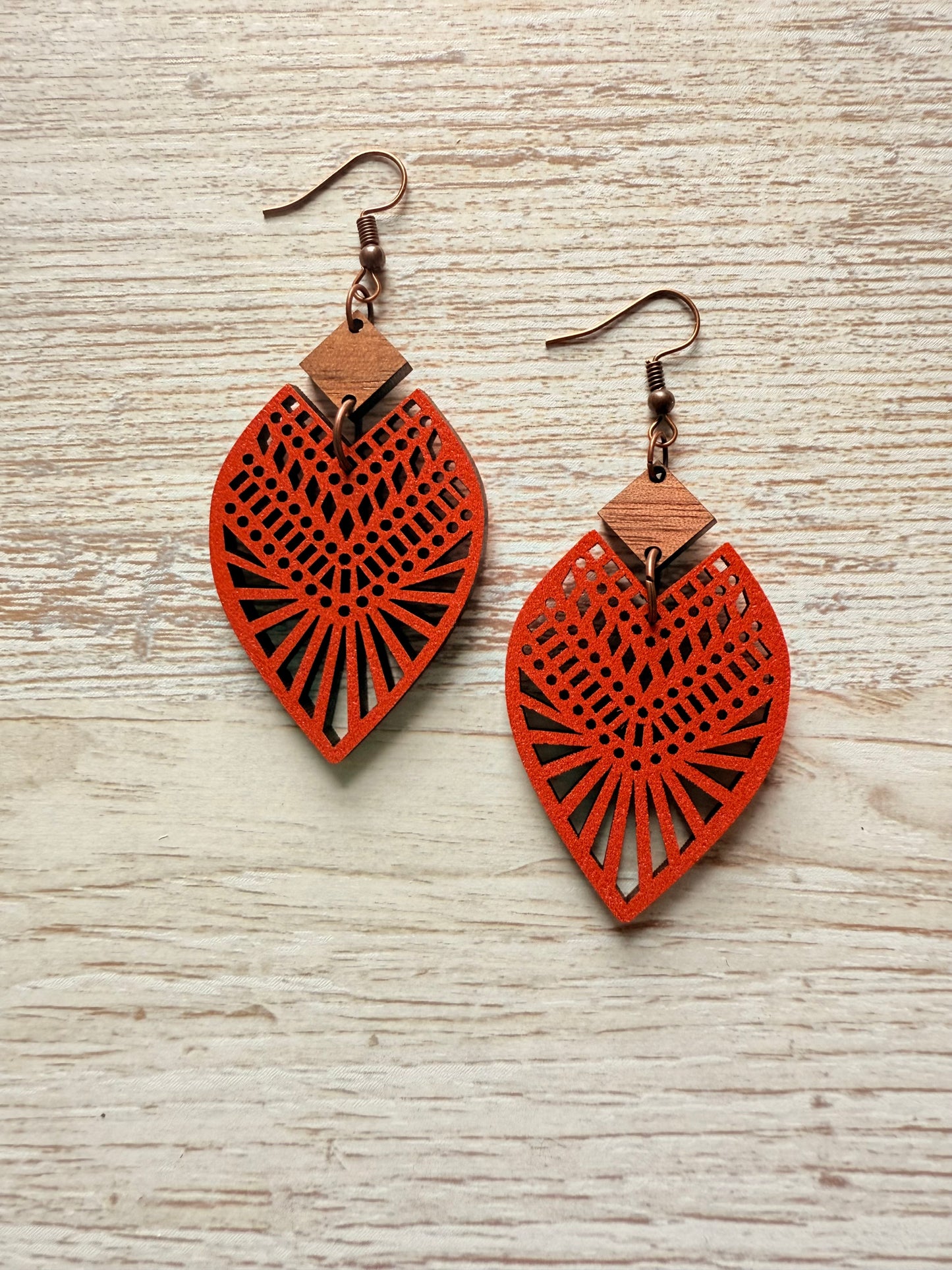 Solstice Ember Drop Earrings
