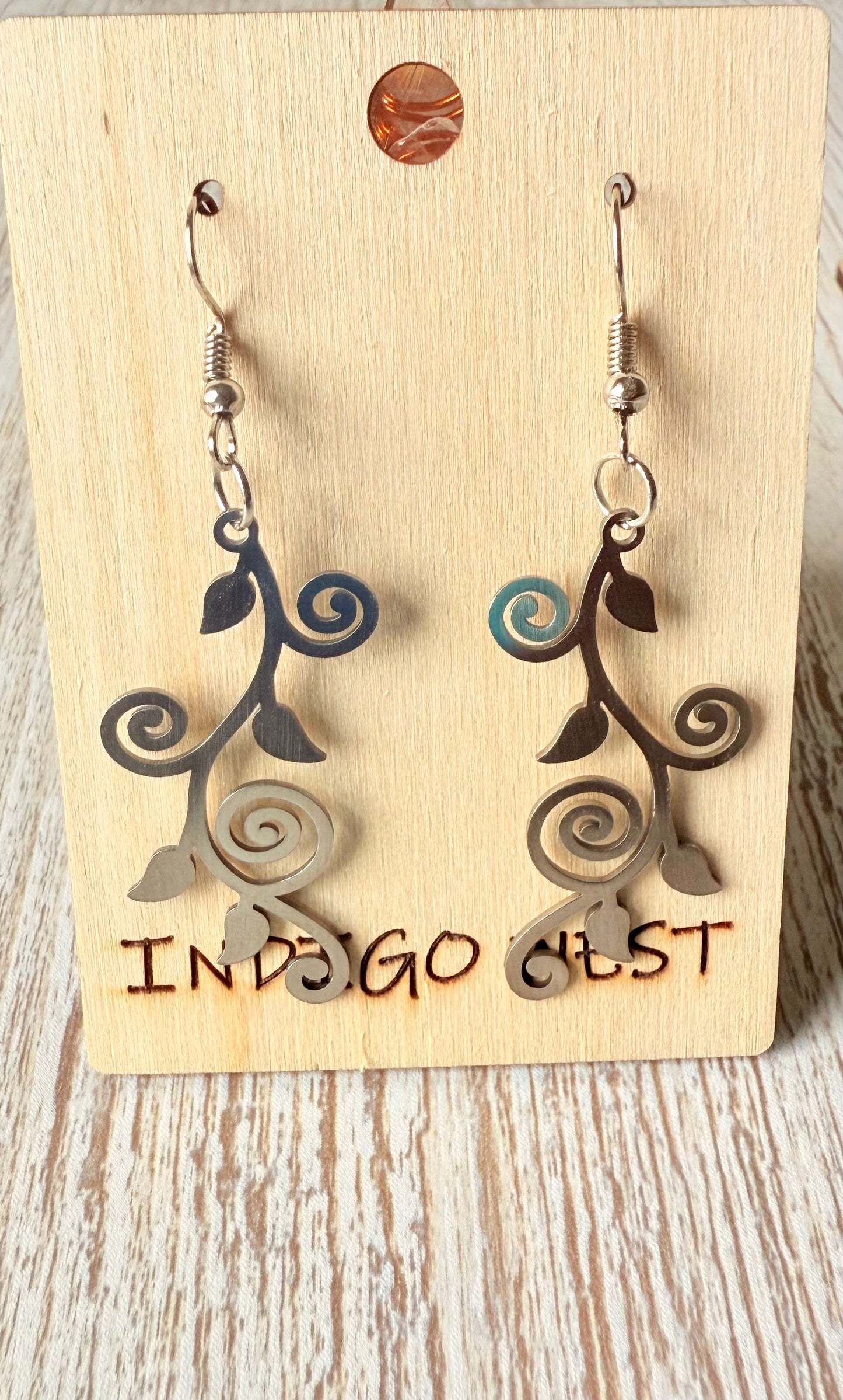 Vine & Spiral Earrings