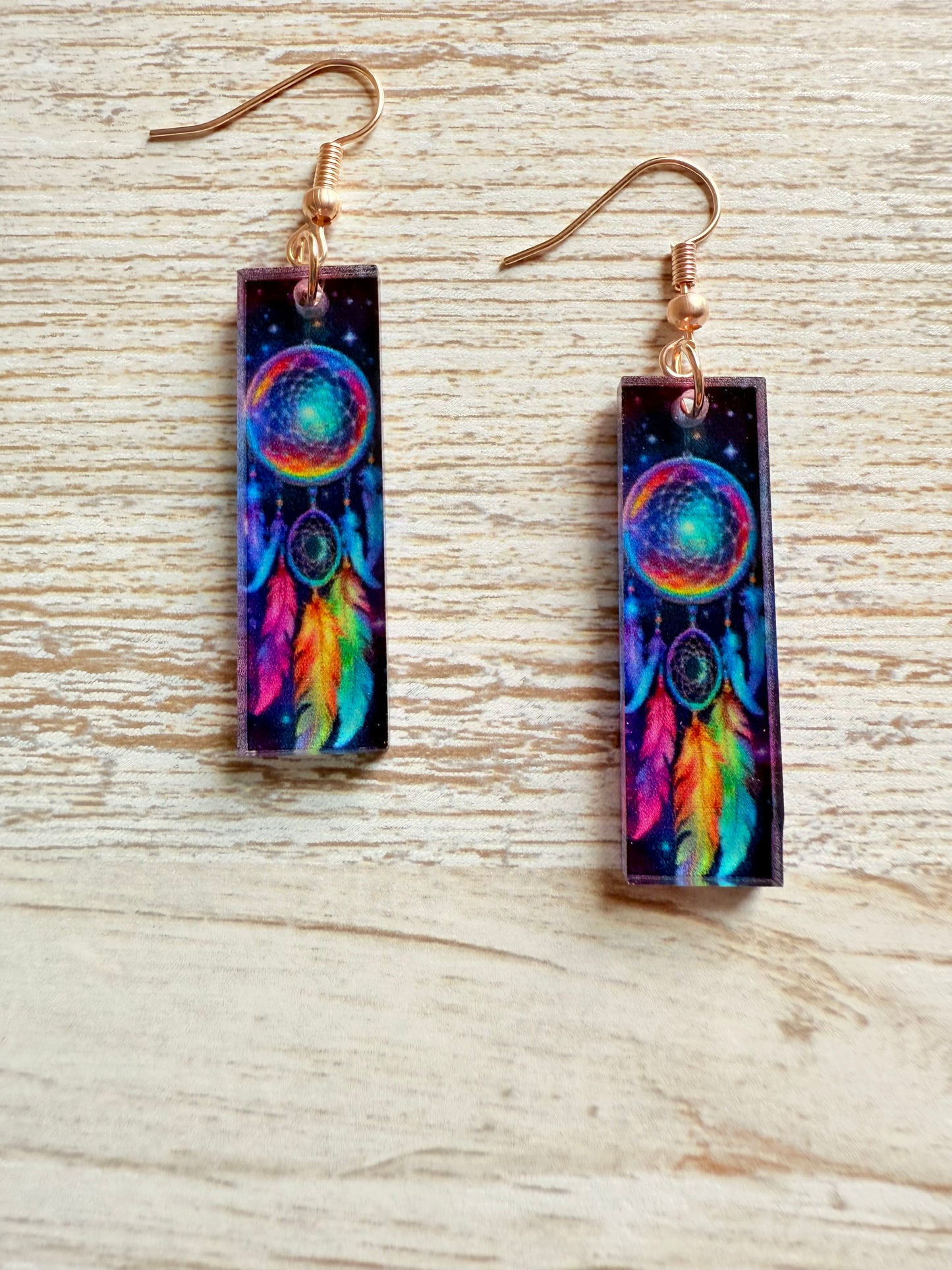 Celestial Dreamcatcher Earrings