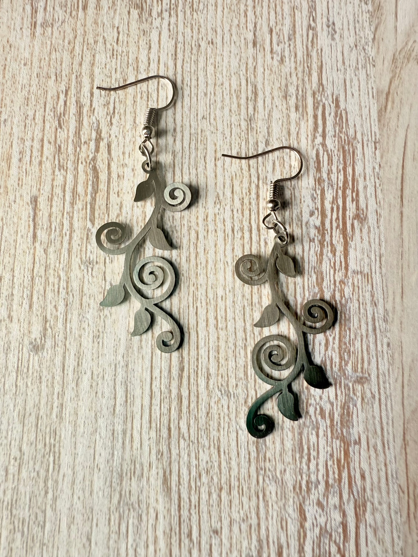Vine & Spiral Earrings
