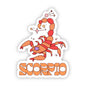 Scorpio Zodiac Sign Sticker