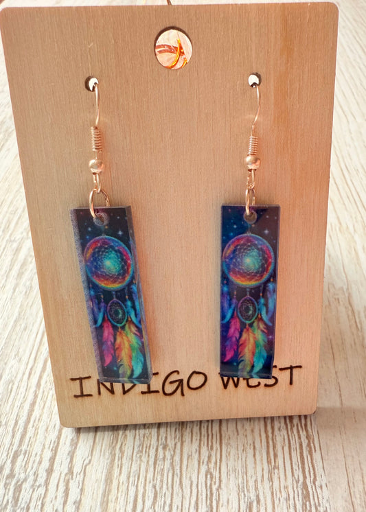 Celestial Dreamcatcher Earrings