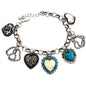 Western Lovely Heart Valentine Metal Bracelet
