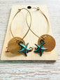 Coastal Drift Starfish Earrings