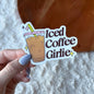 Iced Coffee Girlie Sticker