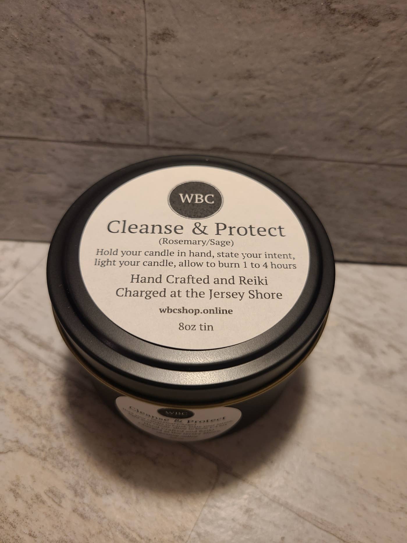 Cleanse & Protect Intention Soy Candles, Energy Candles