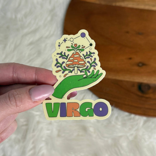 Virgo Astrology Sign Sticker