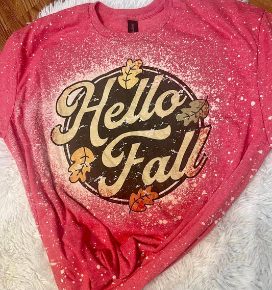 “Hello Fall” Tshirt: Small
