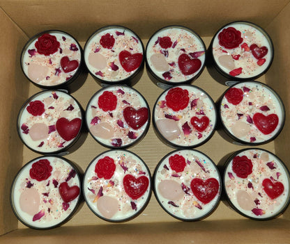 Love and Light Soy Intention Candle, for Self Love