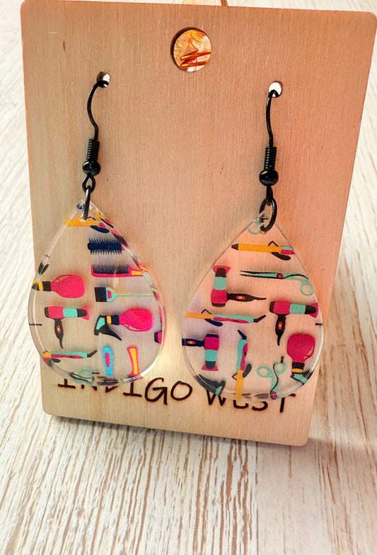 Stylist Life Teardrop Earrings