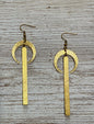 Saffron Horizon- Raw Brass