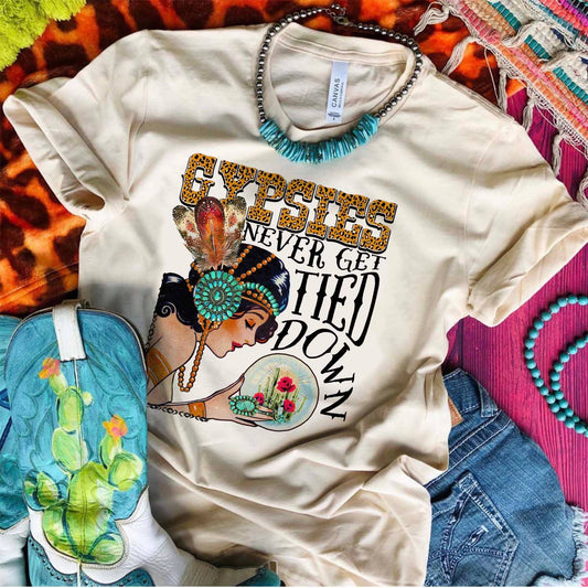 Gypsies Never Get Tied Down - Cream: XXX-Large